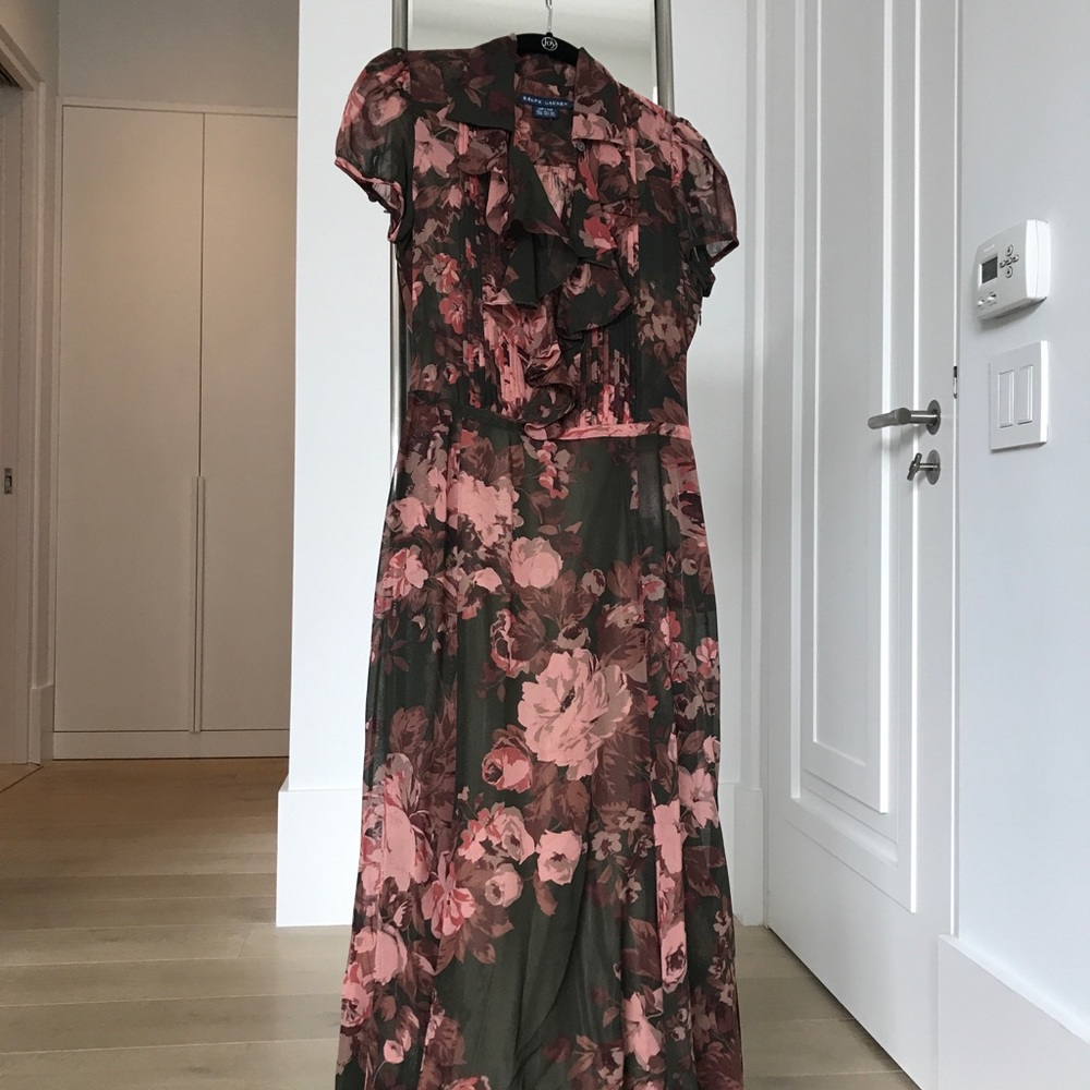 Ralph Lauren Blue Label Floral Dress